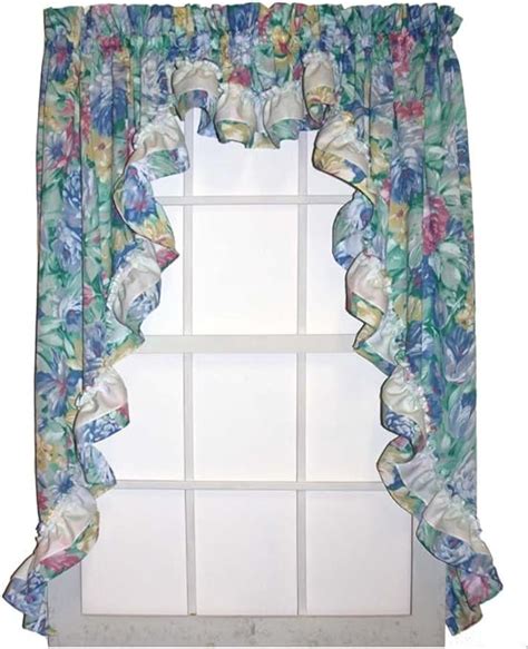 Amazon.com: french country valance. ... Ruffles Lace Curtains Shabby Chic Window Treatment Rustic Wedding Garland Arch Farmhouse Natural Burlap Pod Pocket Curtains Country Home Decor One Panel. Burlap. 4.5 out of 5 stars. 27. $17.99 $ 17. 99. FREE delivery Tue, Jan 23 on $35 of items shipped by Amazon.